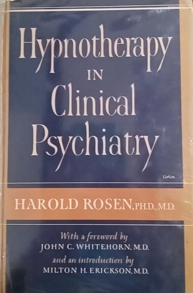 Book cover: Hypnotheraphy in clinical psychiatry