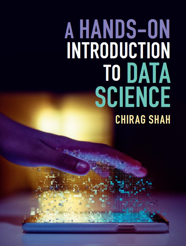Book cover: A Hands-on introduction to Data Science