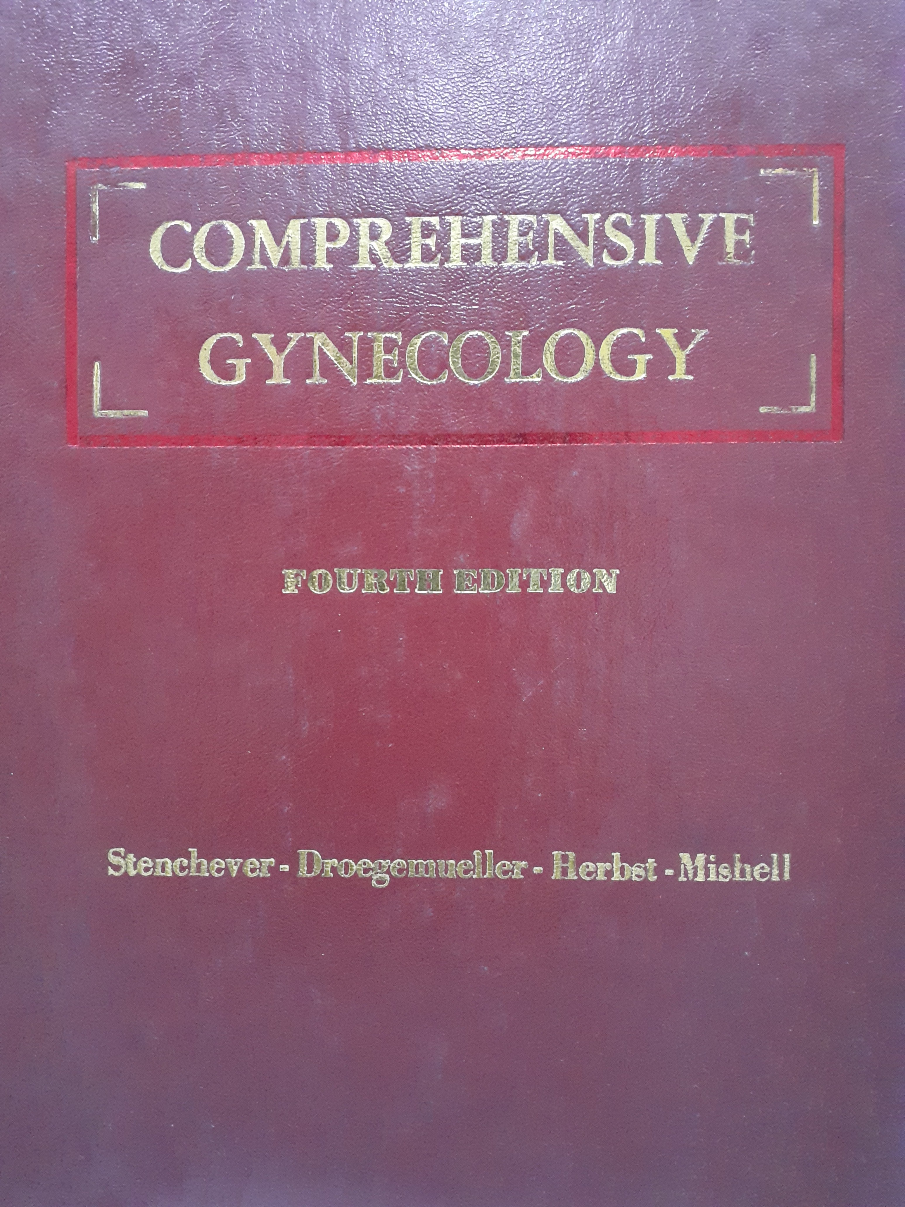 Book cover: Comprehensive gynecology