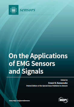 Book cover: On the applications of emg sensors and signals