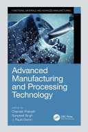 Book cover: Advanced manufacturing and processing technology