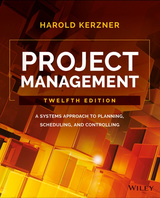 Book cover: Project management a systems approach to planning, scheduling and controlling