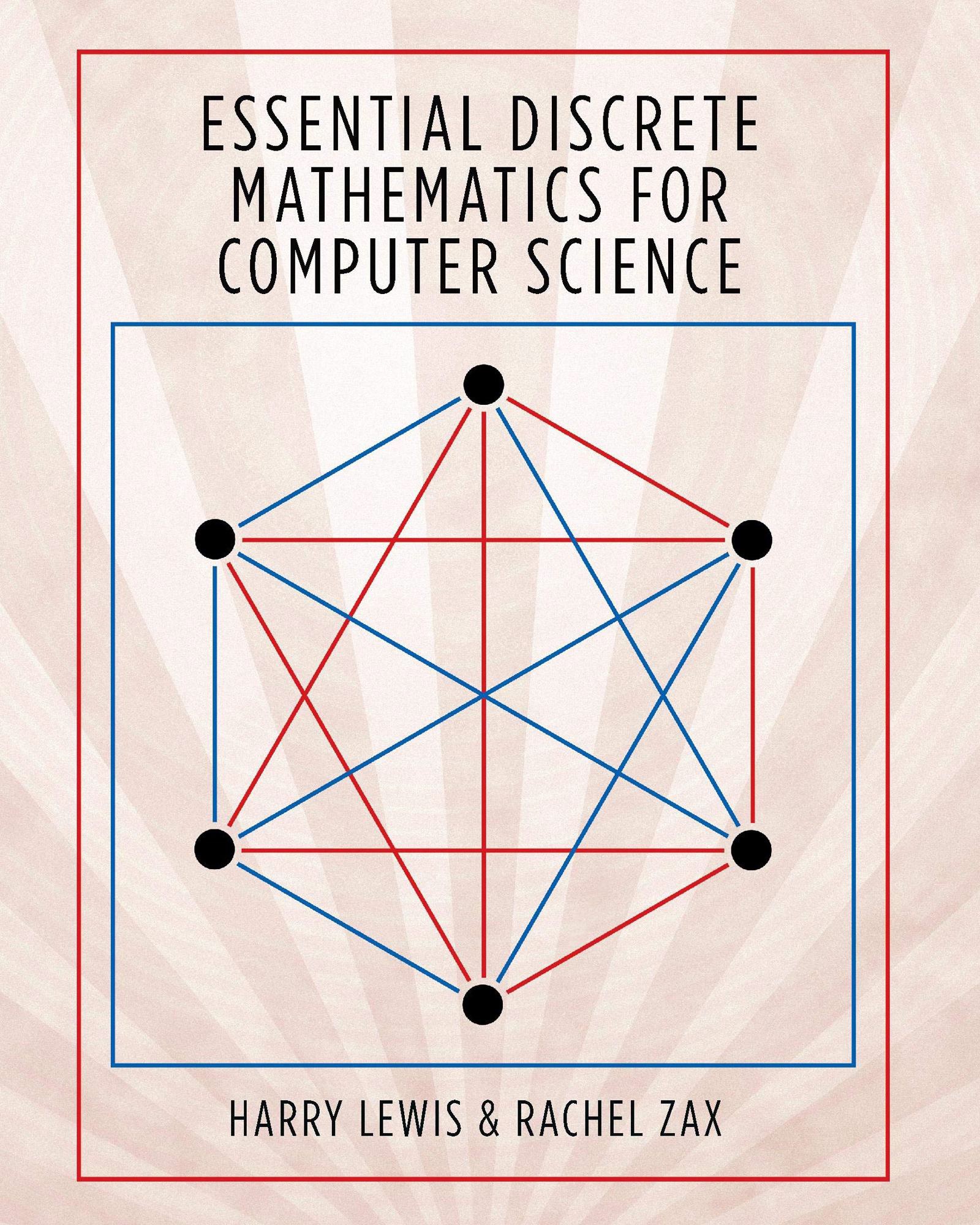 Book cover: Essential discrete mathematics for computer science