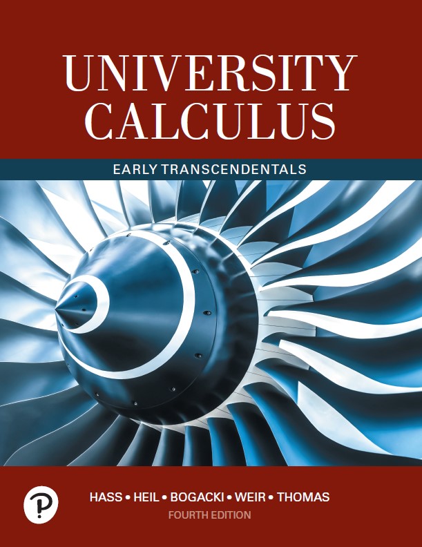 Book cover: University calculus : early transcendentals