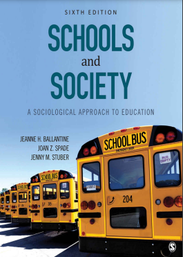 Book cover: School and society : sociological approach to education