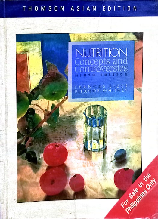 Book cover: Nutrition: concepts and controversies.