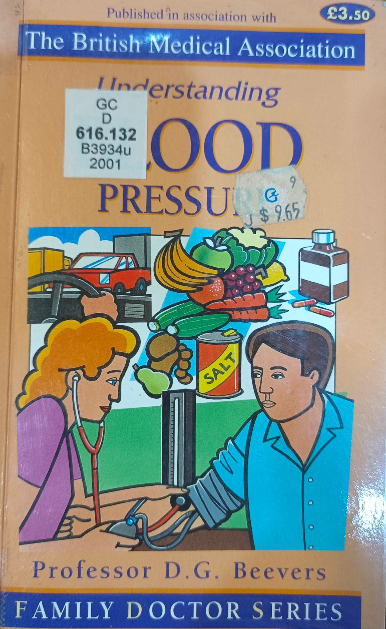 Book cover: Understanding blood pressure