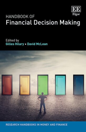 Book cover: Handbook of financial decision making