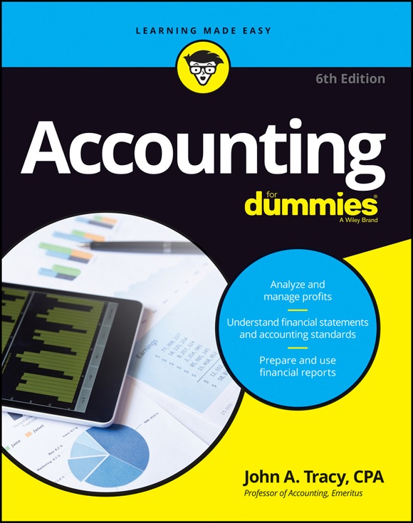 Book cover: Accounting for dummies