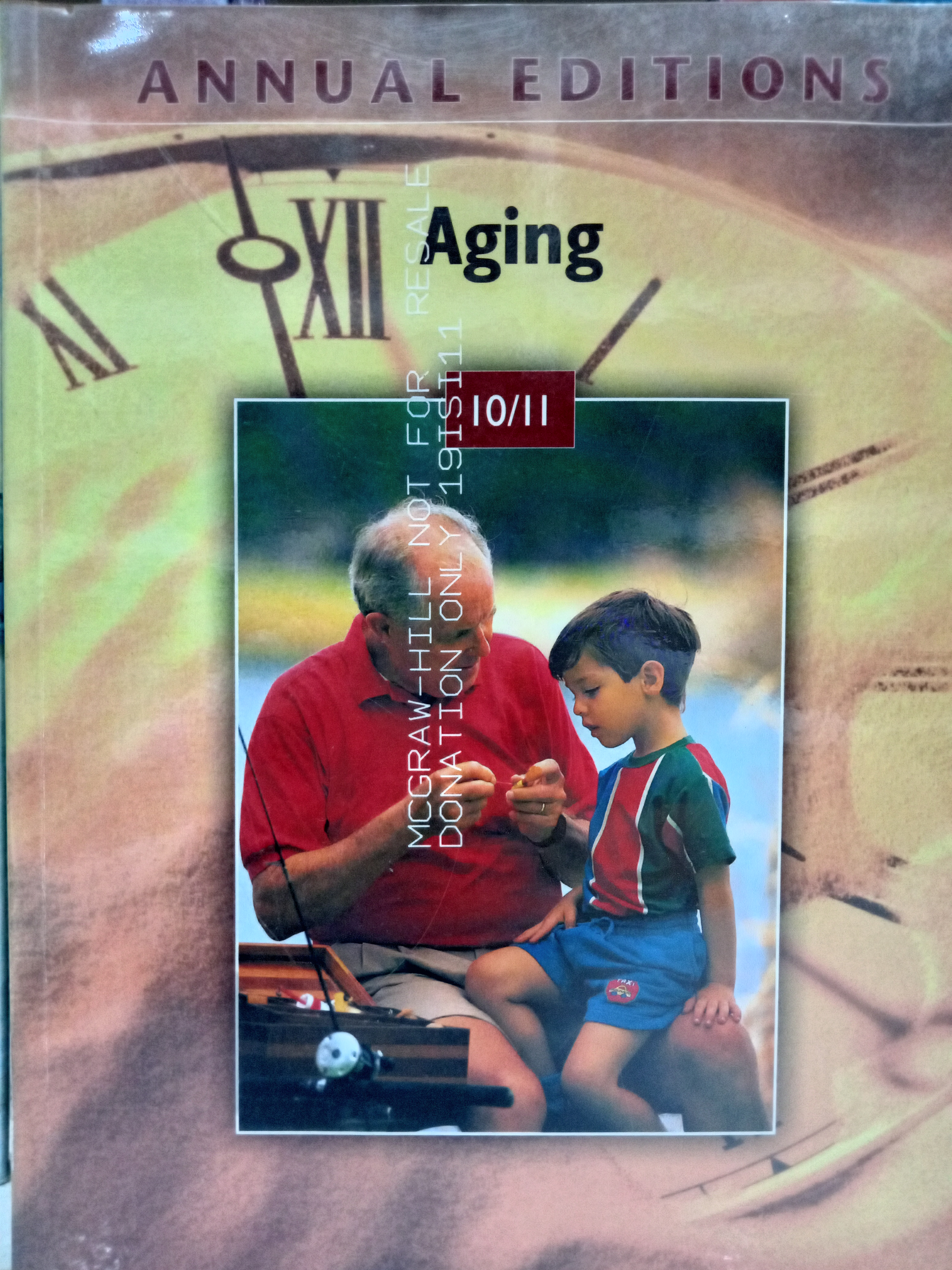 Book cover: Annual editions: Aging 10/11
