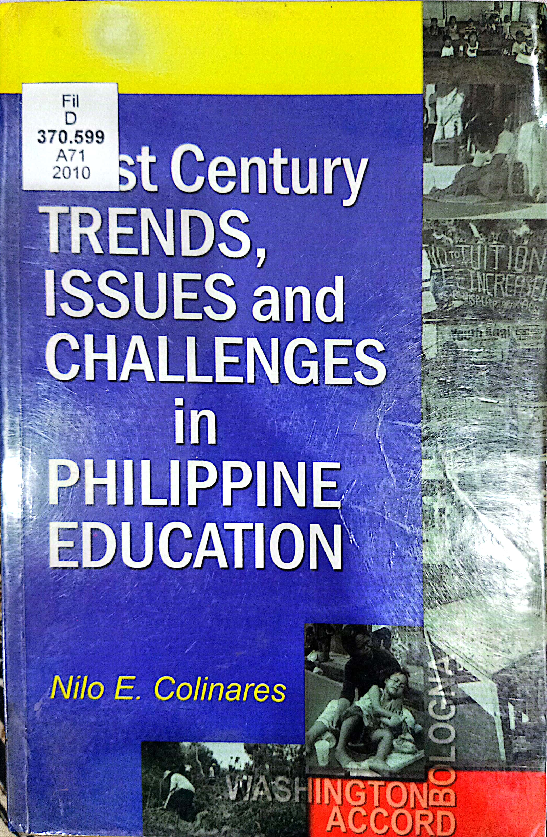 Book cover: 21st century trends, issues and challenges in Philippine education