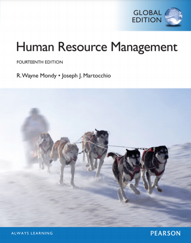 Book cover: Human resource management.