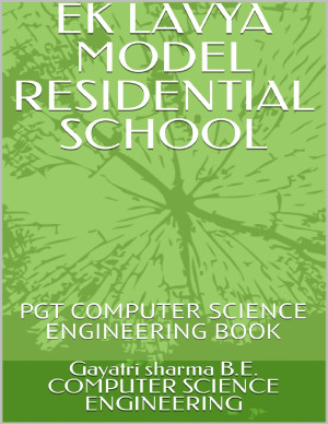 Book cover: Ek lavya model residential school : pgt computer science engineering book