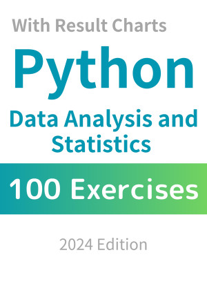 Book cover: Understanding results with python: 100 drills for data analysis and statistical analysis
