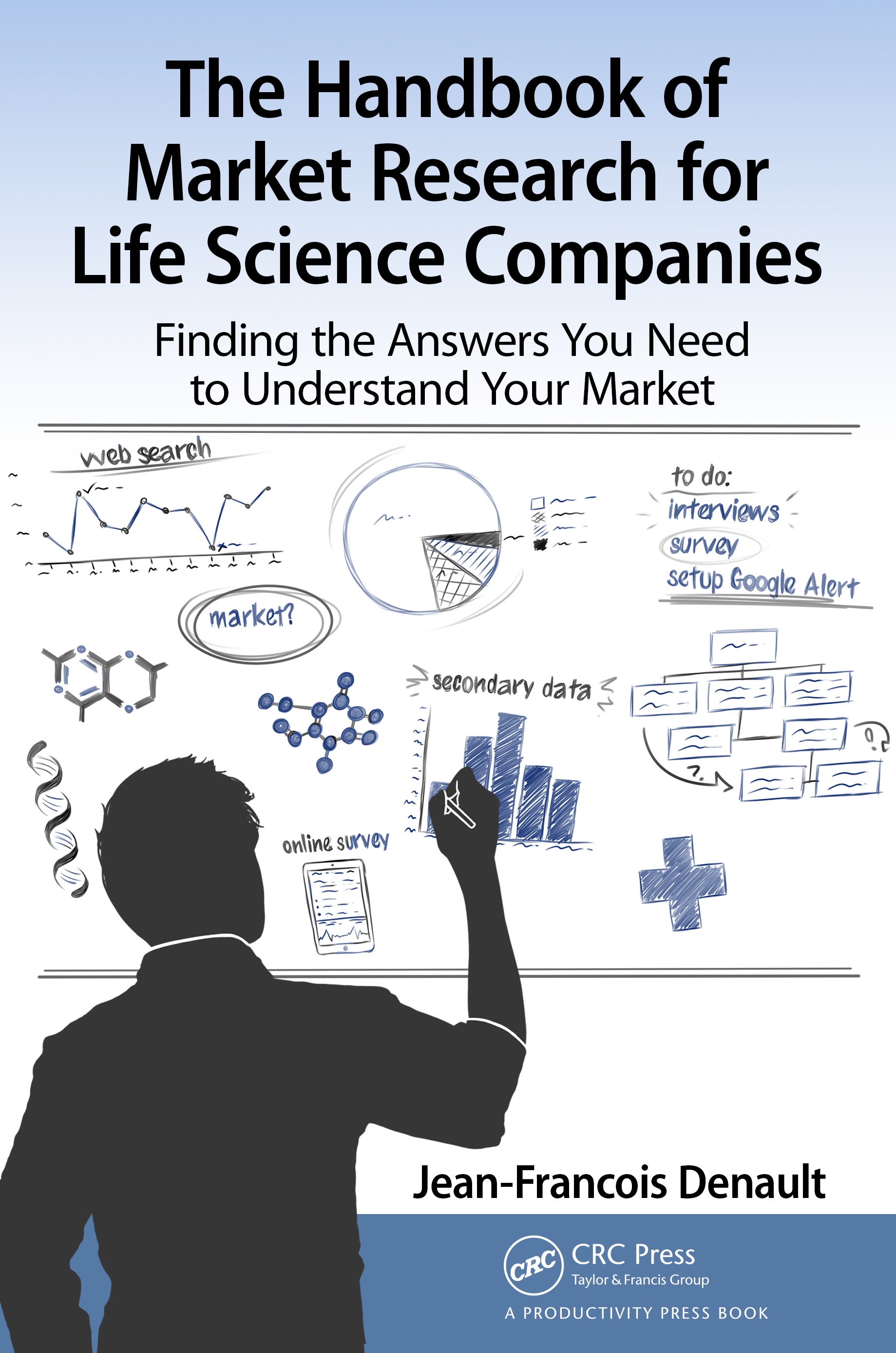 Book cover: The Handbook of market research for life science companies: finding the answers you need to understand your market