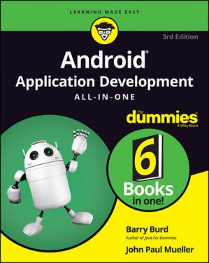 Book cover: Android application development : all-in-one for dummies