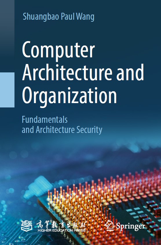 Book cover: Computer architecture and organization : fundamentals and architecture security