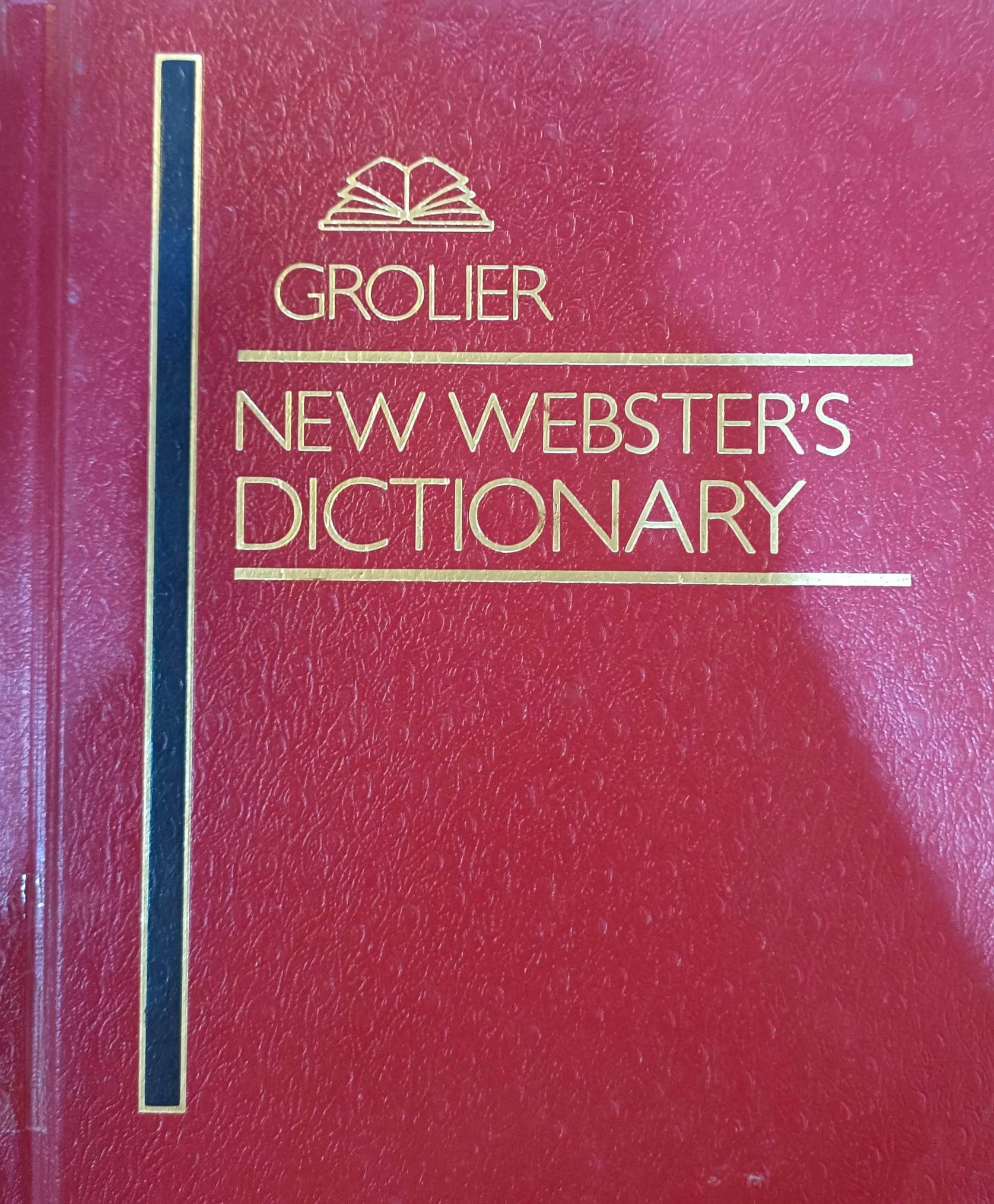 Book cover: Grolier new Webster's dictionary : [volume 2]