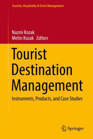 Book cover: Tourist destination management :  instruments, products, and case studies