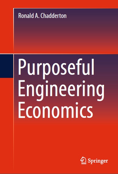 Book cover: Purposeful engineering economics