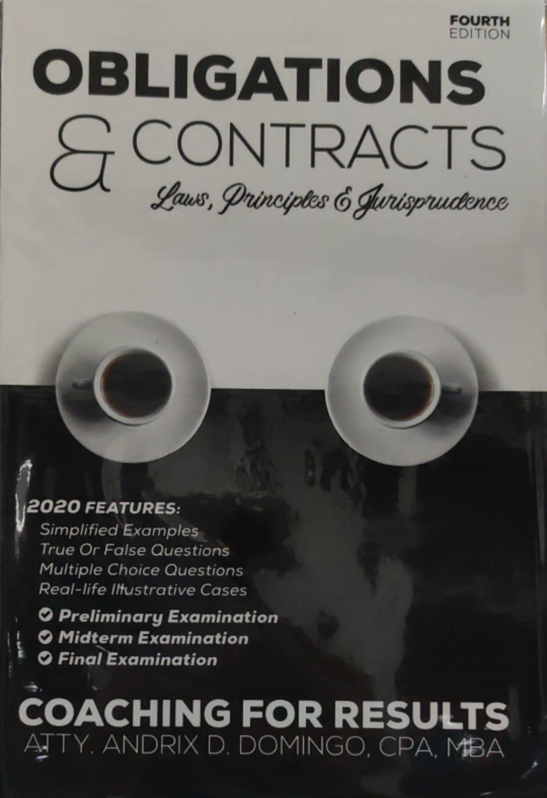Book cover: Obligations and contracts: laws, principles & jurisprudence