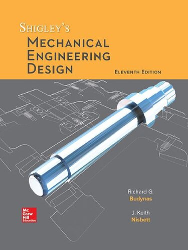 Book cover: Shigley's mechanical engineering design