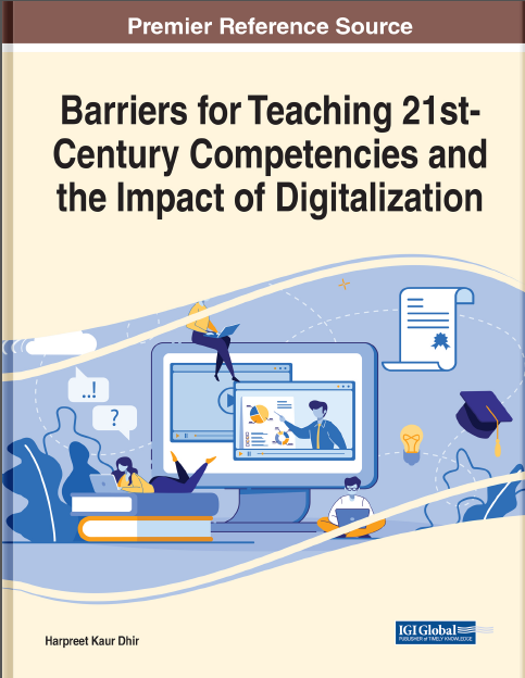 Book cover: Handbook of research barriers for teaching 21st century competencies and the impact of digitalization