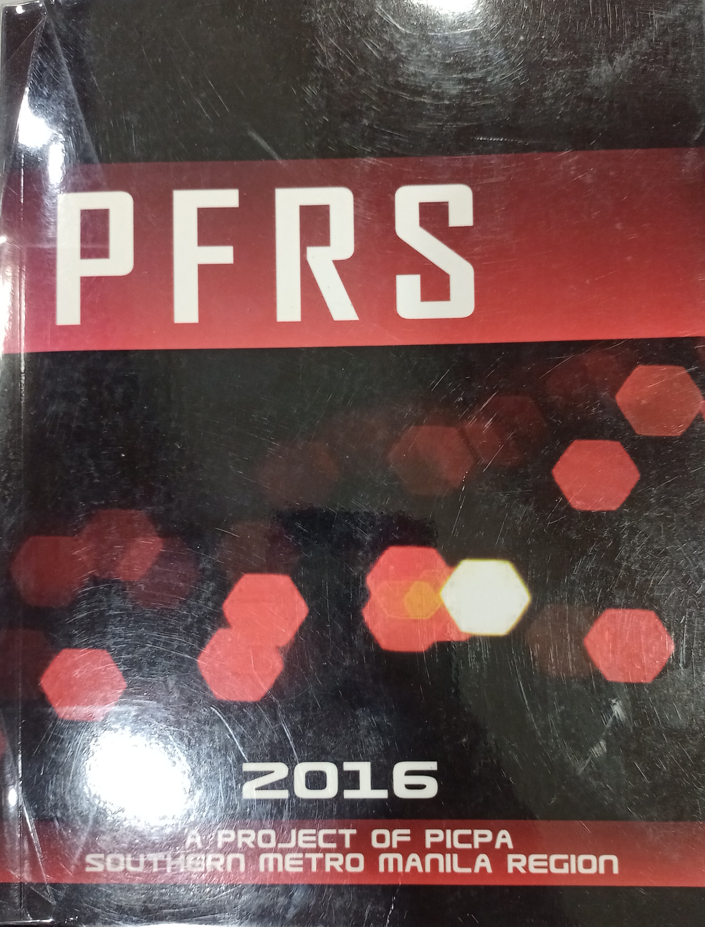 Book cover: PFRS 2016 : a project of PICPA Southern Metro Manila Region