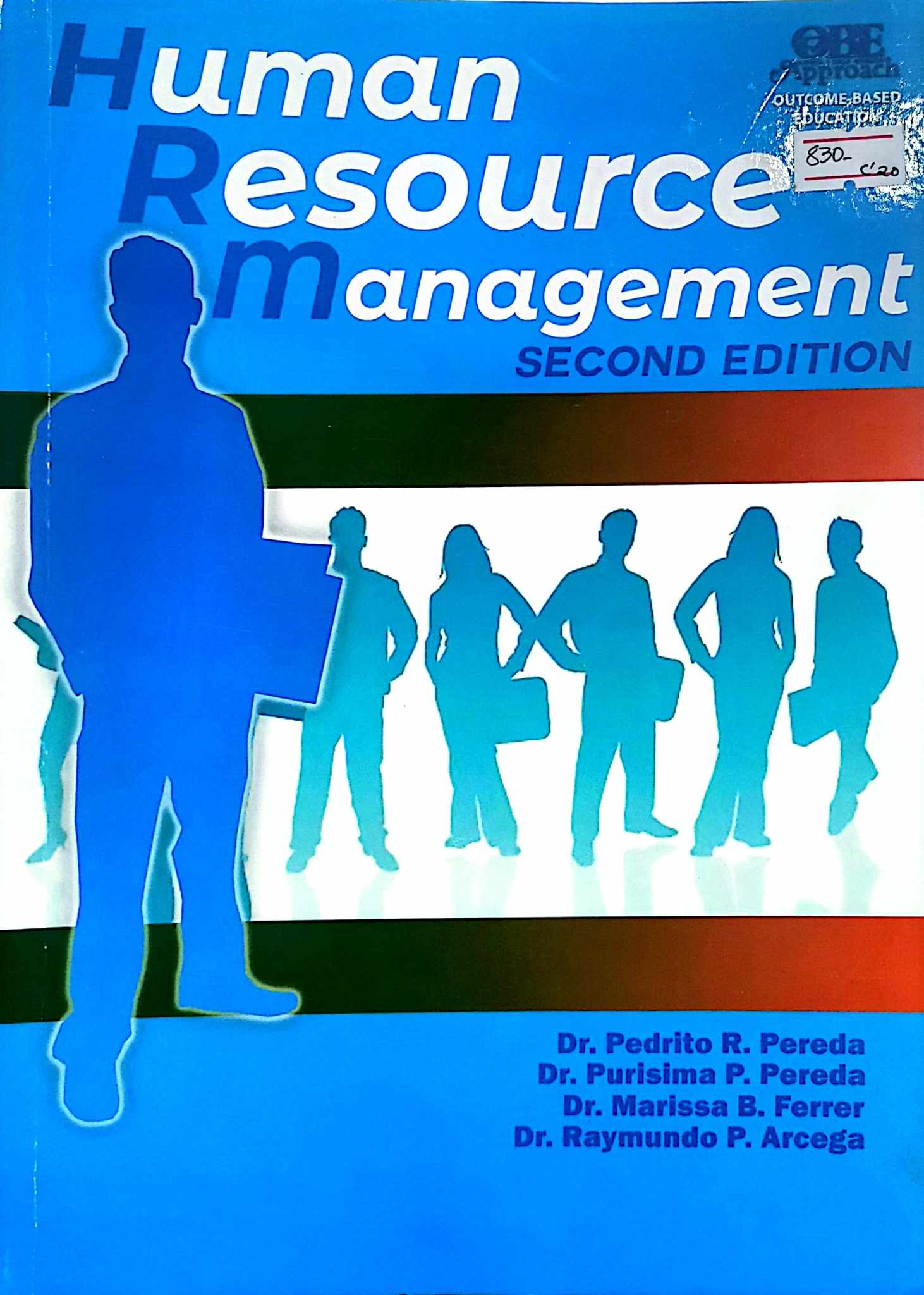Book cover: Human resource management