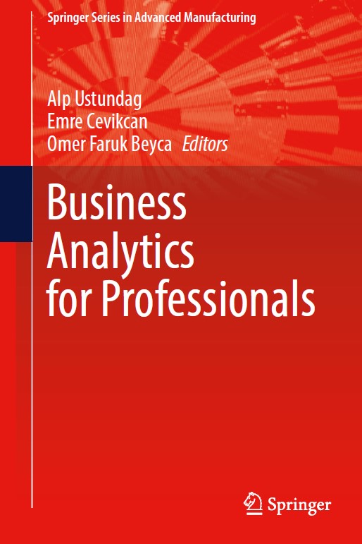 Book cover: Business analytics for professionals.