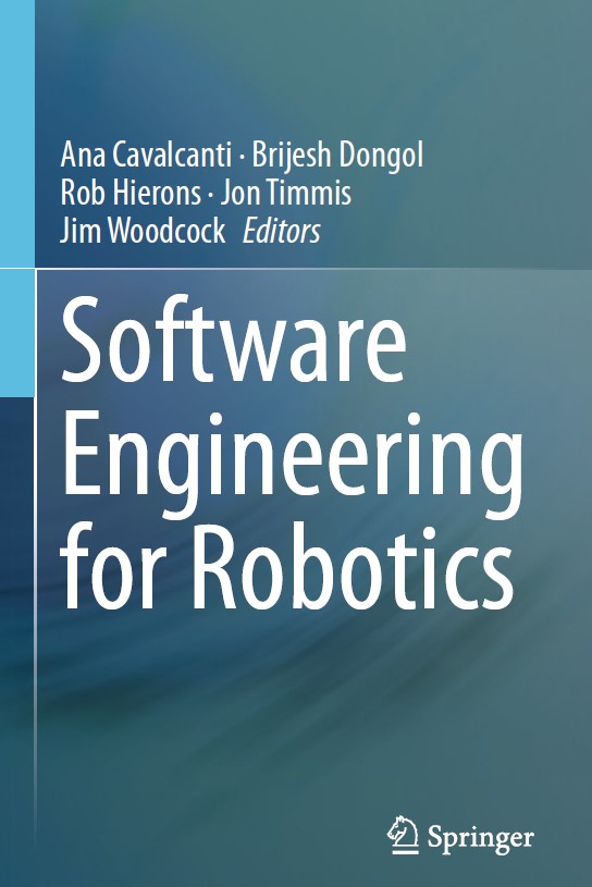 Book cover: Software engineering for robotics.
