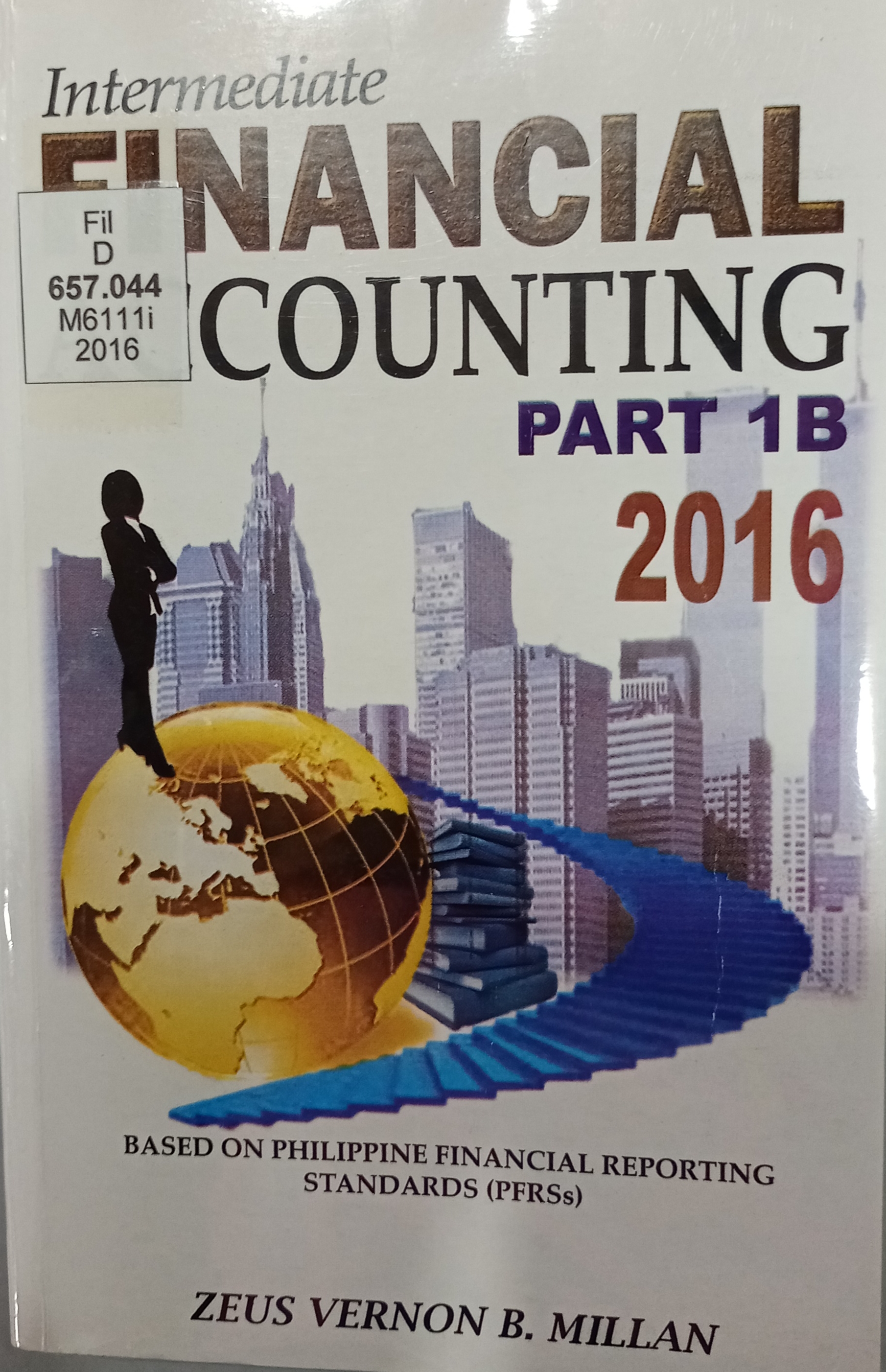 Book cover: Intermidiate financial accounting : part 1B