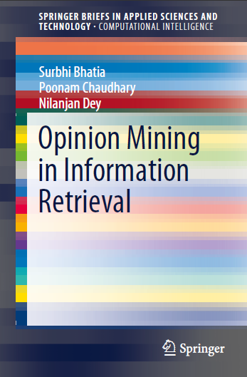 Book cover: Opinion mining in information retrieval