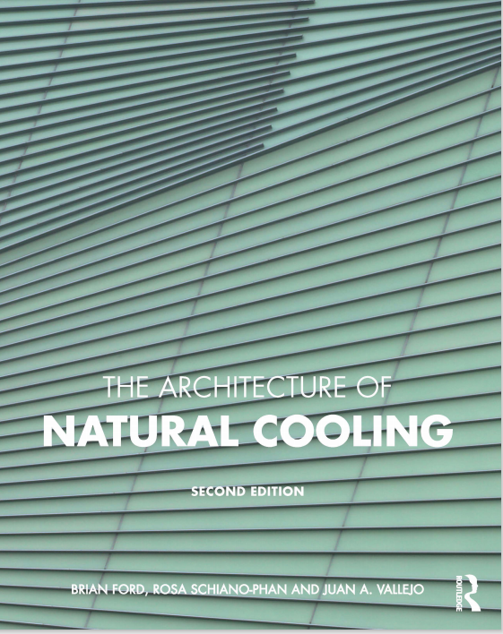 Book cover: The Architecture of natural cooling