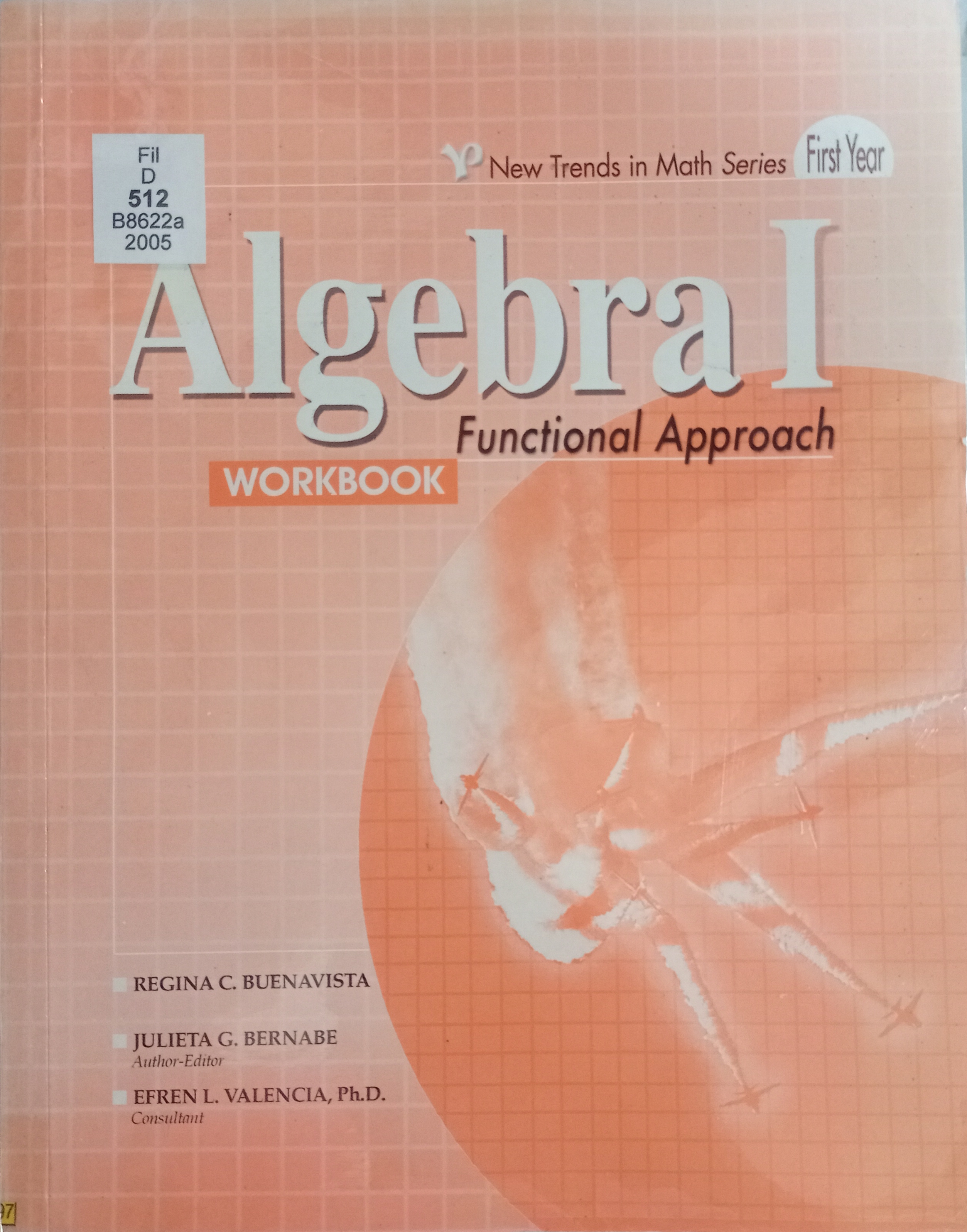 Book cover: Algebra I workbook : functional approach