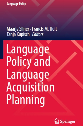 Book cover: Language policy and language acquisition planning