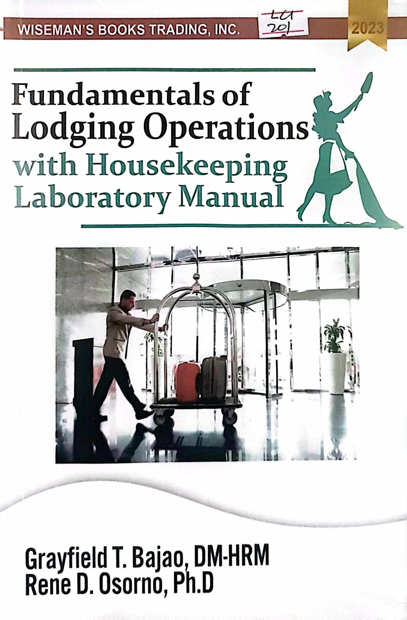 Book cover: Fundamentals of lodging operations with housekeeping laboratory manual