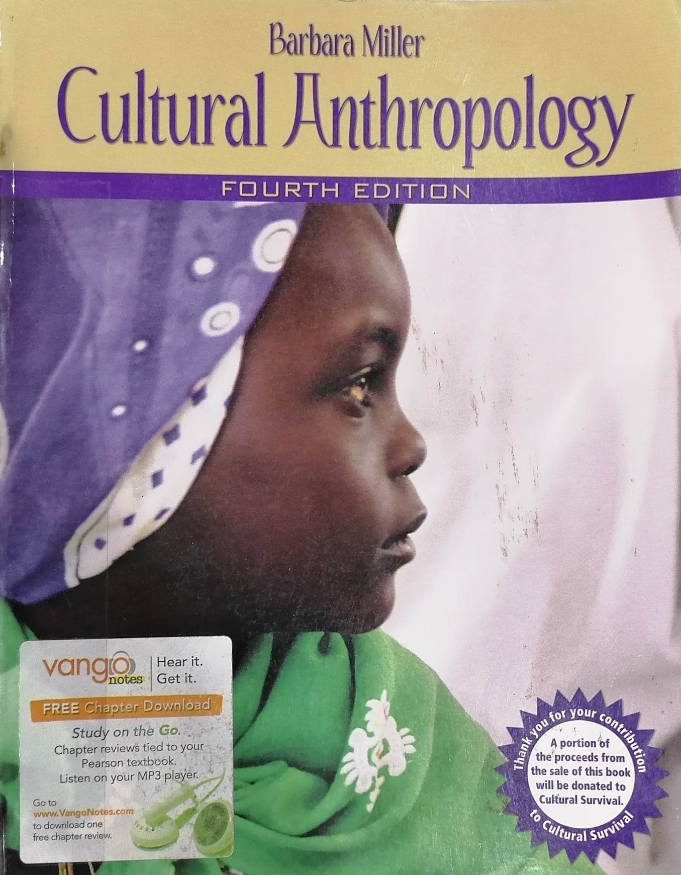 Book cover: Cultural anthropology