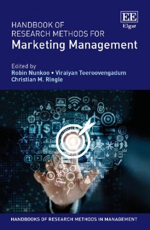 Book cover: Handbook of research methods for marketing management