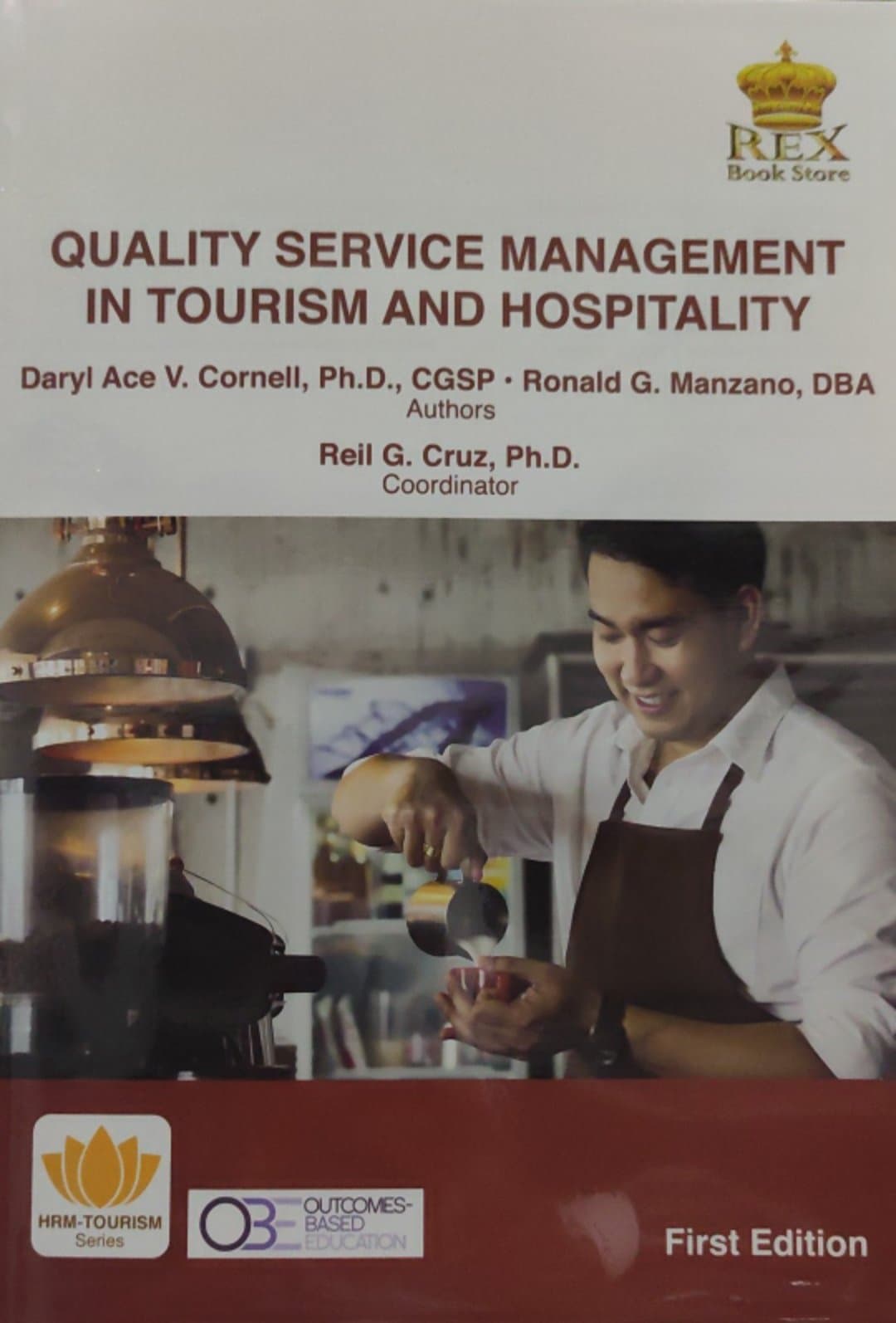 Book cover: Quality service management in tourism and hospitality