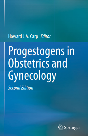 Book cover: Progestogens in obstetrics and gynecology.