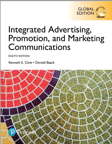 Book cover: Integrated advertising, promotion, and marketing communications.
