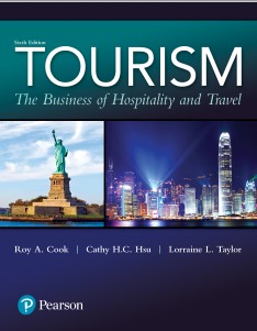 Book cover: Tourism : the business of hospitality and travel