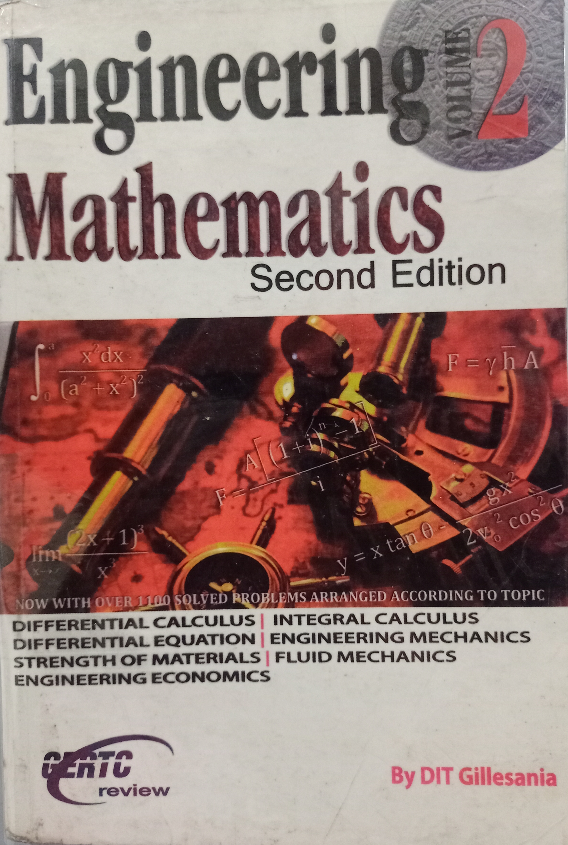 Book cover: Engineering mathematics : vol. 2