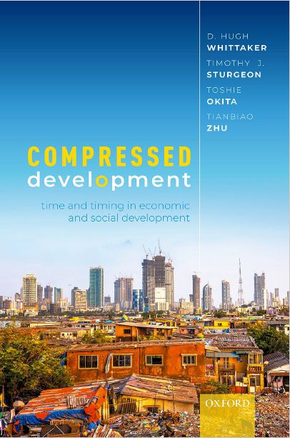 Book cover: Compressed development : time and timing in economic and social development
