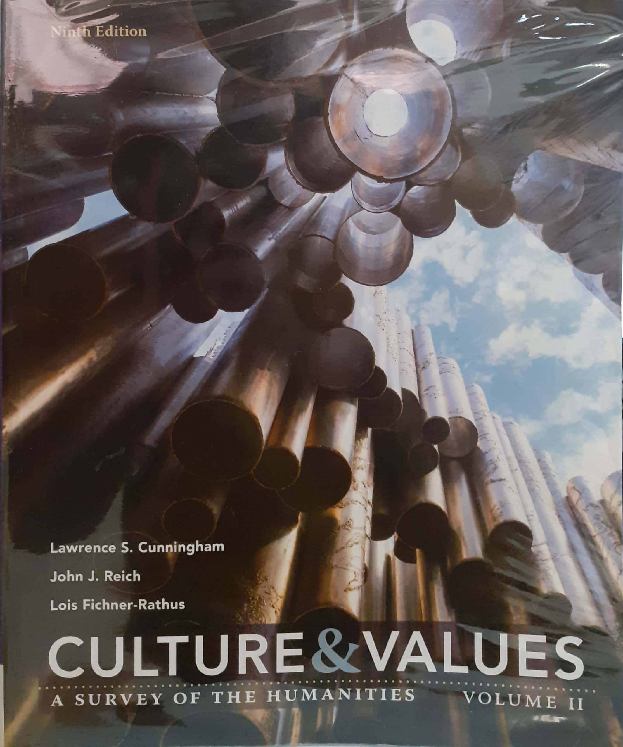 Book cover: Culture & values : a survey of the humanities, volume II