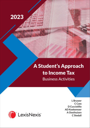 Book cover: A Student’s approach to income tax : business activities