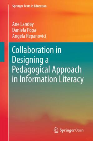 Book cover: Collaboration in designing a pedagogical approach in information literacy