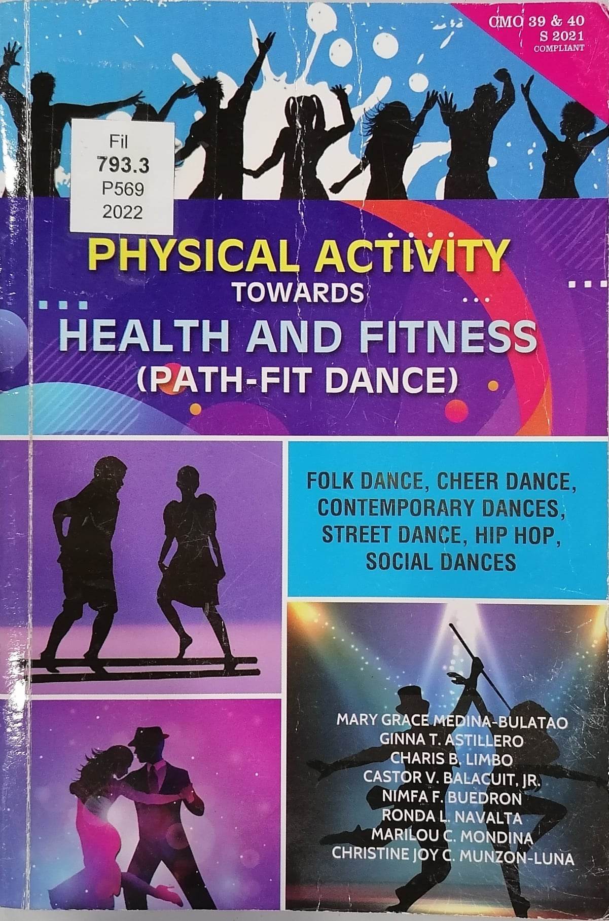 Book cover: Physical activity towards health and fitness (PATH-FIT dance)