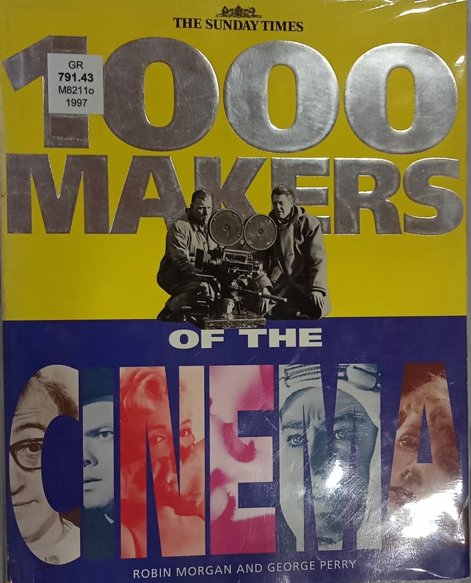 Book cover: 1000 makers of the cinema